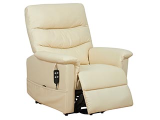 Kenmure Leather Riser Recliners