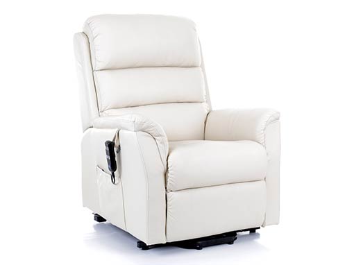 Bergen Petite Leather Riser Recliner Bergen Petite Leather Riser Recliner