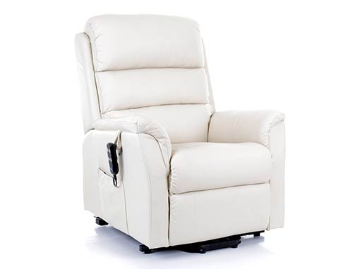 Bergen Petite Leather Riser Recliner