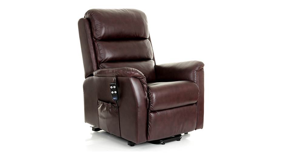 Bergen Petite Leather Riser Recliner